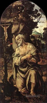  ist - St Jerome 1490er Jahren Christentum Filippino Lippi